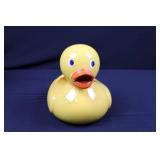 Teleflora Yellow Duck Vase - Decor Gift Figurine with Hollow Body