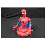 Spider-Man Bust Figure on Red Base Light Up - Marvel Superhero Statue