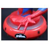 Spider-Man Bust Figure on Red Base Light Up - Marvel Superhero Statue