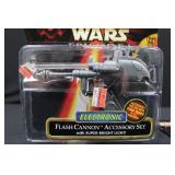 Star Wars Episode I Flash Cannon Accessory Set Electronic with Super-Bright Light & Glue Stick 70023
