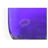 Decorative Glass Bottles - Blue cobalt & Olive Green, Hanging Loop, Made in China