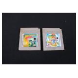 Nintendo Game Boy Cartridges DMG-FUSA - F-1 Race & Super Mario Land 2: 6 Golden Coins