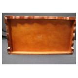 Wood Jewelry Armoire with Mirror - 2 Doors, Velvet Interior, Multiple Drawers