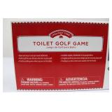 Holiday Time Toilet Golf Game - Bathroom Mini Golf Putting Set