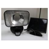 LED Flood Lights - Solar Powered 4-Pack (Two Sets of Two) (Lot of 4)