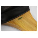 Bellows - Handheld Leather-Wrapped Wooden Body with Brass Nozzle