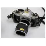 Nikon FG 35mm Camera Body with Pentax-K Lens (Made in Japan)