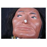 Skookum Indian Dolls (H. H. Tammen Co.) Lot of 3 - Vintage Native Figurines