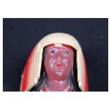 Skookum Indian Dolls (H. H. Tammen Co.) Lot of 3 - Vintage Native Figurines