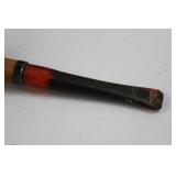 Vintage 1950s Floral Tapestry Purse - Derringer Lighter, Wooden Pipe, Indian Head Match Safe