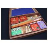 Sai Magikal Aroma Incense Box Set in Carved Wooden Box - Assorted Cones & Sticks