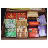 Sai Magikal Aroma Incense Box Set in Carved Wooden Box - Assorted Cones & Sticks