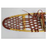 Iverson Seek Wilderness Snowshoes - 36 x 10 in Vintage Wood Frame