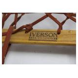 Iverson Seek Wilderness Snowshoes - 36 x 10 in Vintage Wood Frame