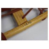 Iverson Seek Wilderness Snowshoes - 36 x 10 in Vintage Wood Frame