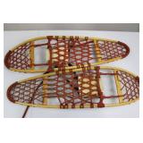 Iverson Seek Wilderness Snowshoes - 36 x 10 in Vintage Wood Frame