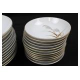 Harmony House Golden Wheat Fine China - Gravy Boat, Creamer, 2 Plate Sizes, Made in Japan