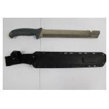 Camillus Survival Knife - Fixed Blade With Serrated Back Saw Edge