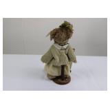 Nurse Teddy Bear Figurine with Scroll - For a Very Special Nurse Keepsake