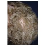 Vintage Fashion Doll - Pink Lace Gown With Sequin Overlay & Pearl Necklace