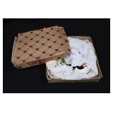 Felt Decorative Kitchen Hanging Plates - Lady & Gentlemen (Lot of 2)