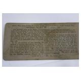 Keystone View Company Stereoview Cards (Lot of 3) Vintage 1900s London & USA Scenes