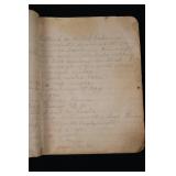 No. H-696 Composition Notebook - 1923 Food Recipes