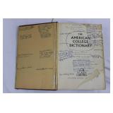 Aldine Speller Grades 5-8 - Elson Readers Book Seven - American College Dictionary (Lot of 4)