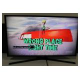 Samsung 40-Inch Flat-Screen TV with Curved Stand