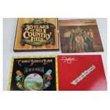 Molly Hatchet Vinyl LPs with Charlie Daniels Band, Willie Nelson & Family