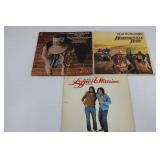 Molly Hatchet Vinyl LPs with Charlie Daniels Band, Willie Nelson & Family