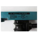 CE SWG-25 Manual Pipe Bender - 10-25 mm Range with Dies