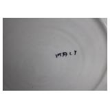 Floral Italian Ceramic Dinnerware Set - Platter, Bowls & 4 Small Plates