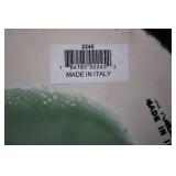 Ceramic Jug with Twin Handles - Celadon Glaze, Made in Italy