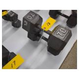 (2) 70 lb. Dumbbells...
