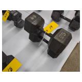 (2) 65 lb. Dumbbells...