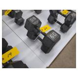 (2) 60 lb. Dumbbells...