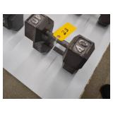 (2) 40 lb. Dumbbells...