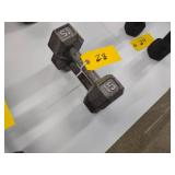(2) 15 lb. Dumbbells...