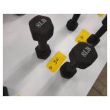 (2) 8 lb. Dumbbells...