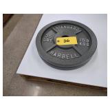 (2) 35 lb. Weights...