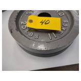 (2) 25 lb. Weights...