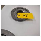 (2) 2.5 lb. Weights...