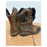 Muck Whitetail 800 10" waterproof insulated hunting boots.