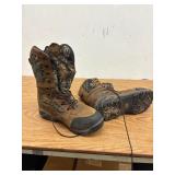 Muck Whitetail 800 10" waterproof insulated hunting boots.