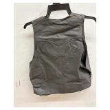 Genuine Leather Vest by Pioneer Wear size 46L