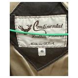 Continental Leather Fashions vest size 46