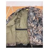 2XL camo jacket and bibs