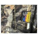 Camo mesh jacket by Sasquatc size XL