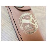 MN deer Hunters association fixed blade and sheath